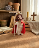 Jesus Cristo Fé – Amor e Misericórdia em Amigurumi Sagrado | Casa da Promessa