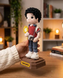São Carlo Acutis da Eucaristia Viva – Amigurumi Sagrado em Crochê | Casa da Promessa