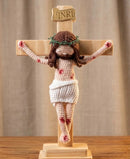 Jesus Cristo na Cruz do Calvário – Amor Redentor em Amigurumi Sagrado | Casa da Promessa