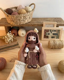 São Francisco de Assis da Paz e da Simplicidade – Amigurumi Sagrado em Crochê | Casa da Promessa