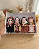 Coleção Quatro Intercessoras em Crochê | Amigurumis Artesanais – Casa da Promessa
