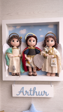 Quadro Três Guardiões - Escolha o Nome