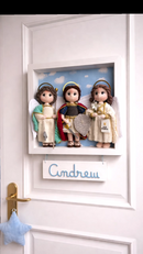 Quadro Três Guardiões - Escolha o Nome